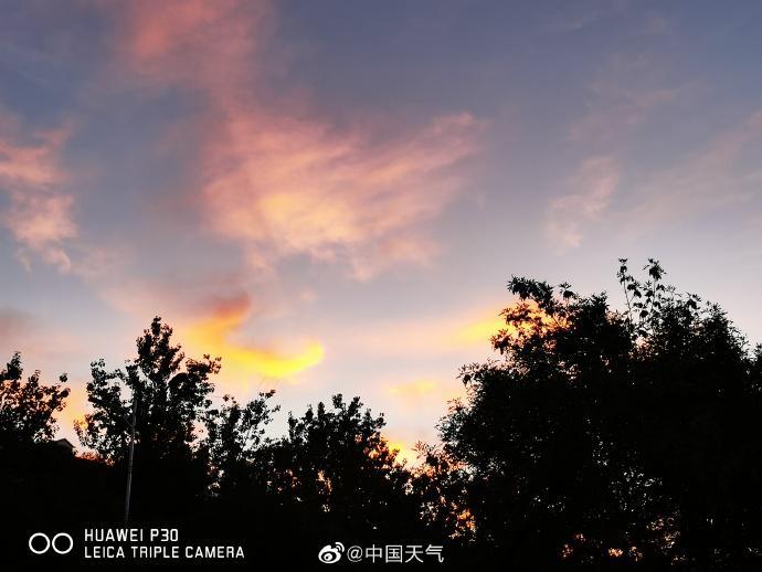 北京|红满天！北京天空现绝美红色朝霞