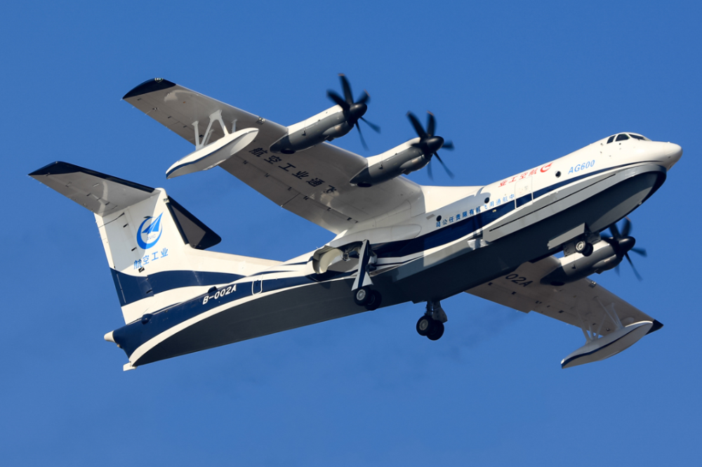 鲲龙再次成功试飞,中国新式水陆两栖飞机,试飞几次各有不同!