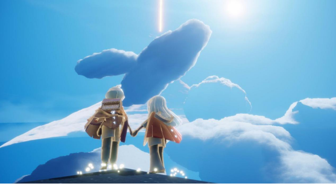 《光遇》由一根蜡烛点亮的友情之光,一场温柔的相遇