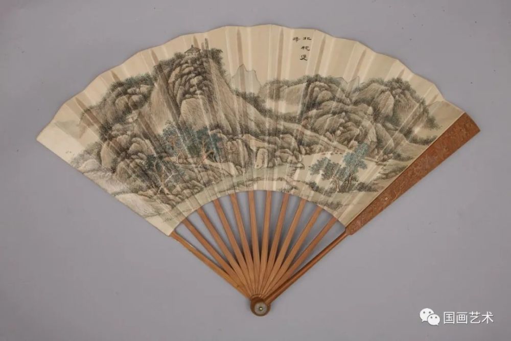 一组清代山水扇面 带你 云避暑 腾讯新闻