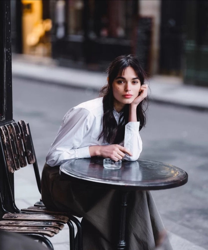 法国穿搭博主 solange smith,气质慵懒高级