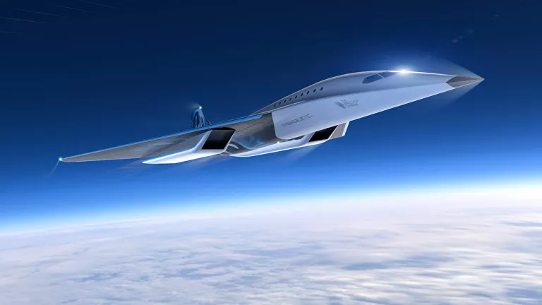 未来超音速客机图片