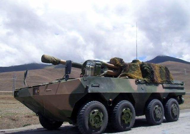 又快又狠解放军中型旅最可靠支援力量09式自行火炮不容忽视