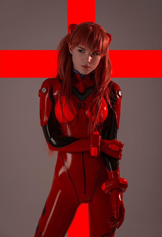 《eva》cos系列,让人难以忘却的明曰香,比绫波丽更有魅力的女主