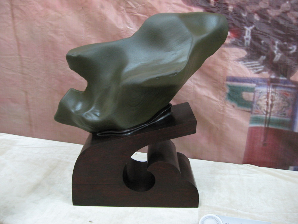 观赏石2008携手奥运精品展摩尔石