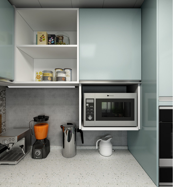 集智空间u型厨房设计