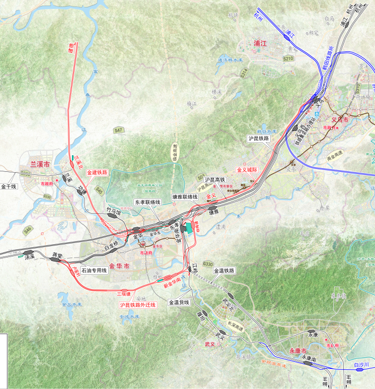 等要求,金义都市区综合交通枢纽办认为,有必要加强兰溪—金华—永康