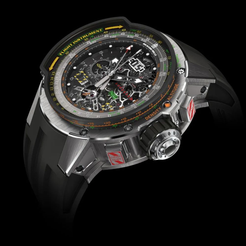 richard mille rm 039 e6-b飞行计时器 飞返计时陀飞轮腕表
