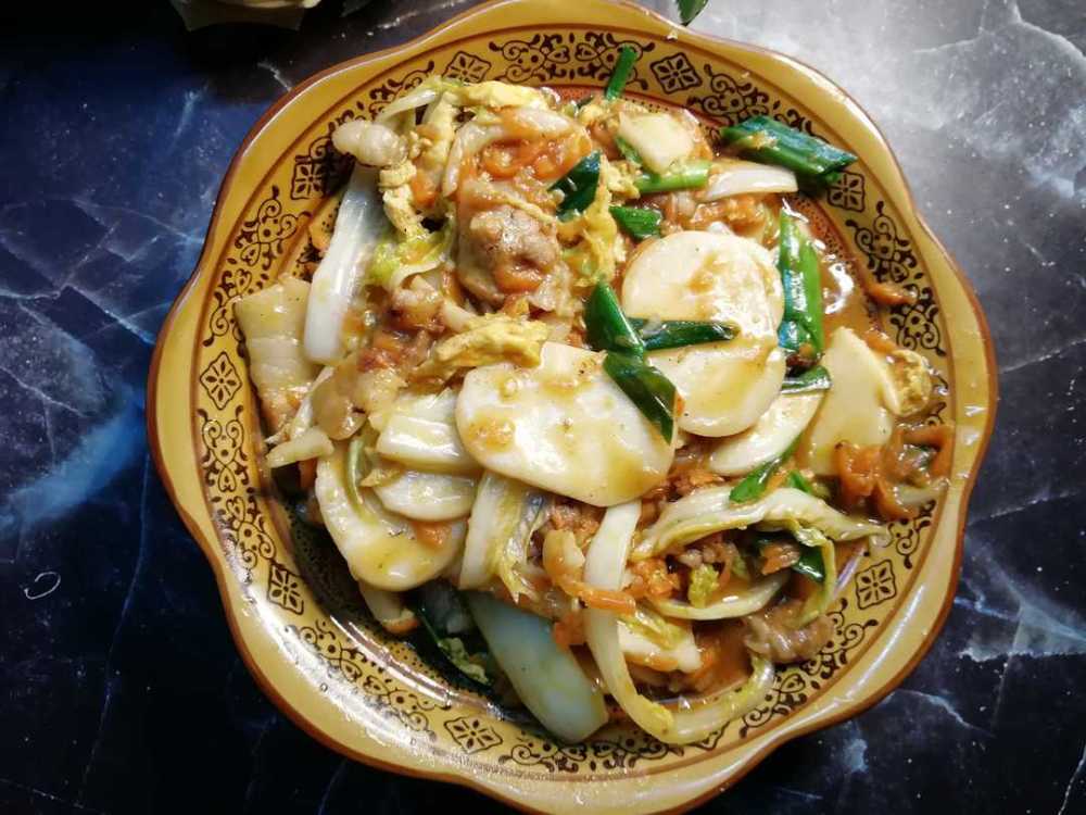 炒白粿福建人才懂的美味与年糕相媲美