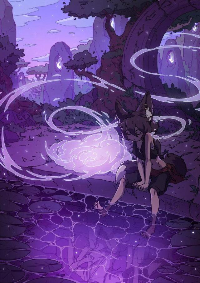 画风古灵精怪插画师katefox作品欣赏