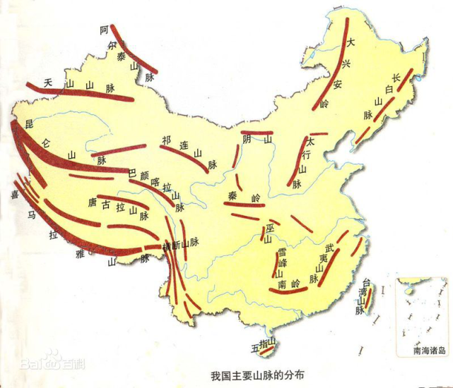 【公基备考】地理国情之主要山脉,速看!