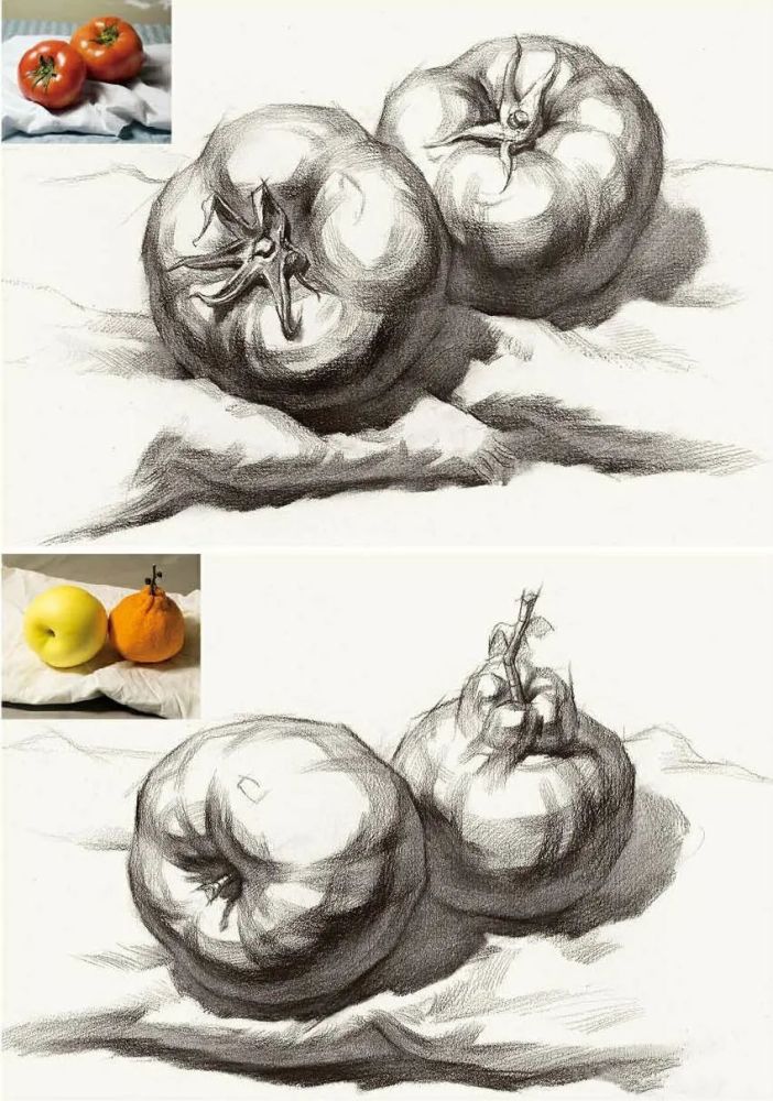 素描素材静物几何体绘画教材初学者必备