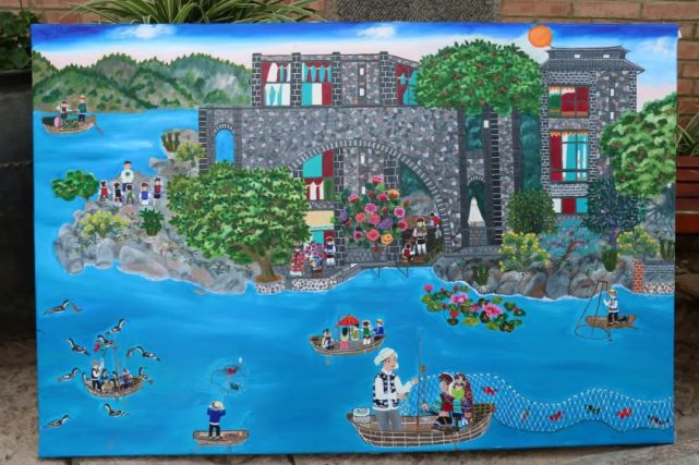 苍山洱海入画来大理88岁老外婆画家登上人民日报