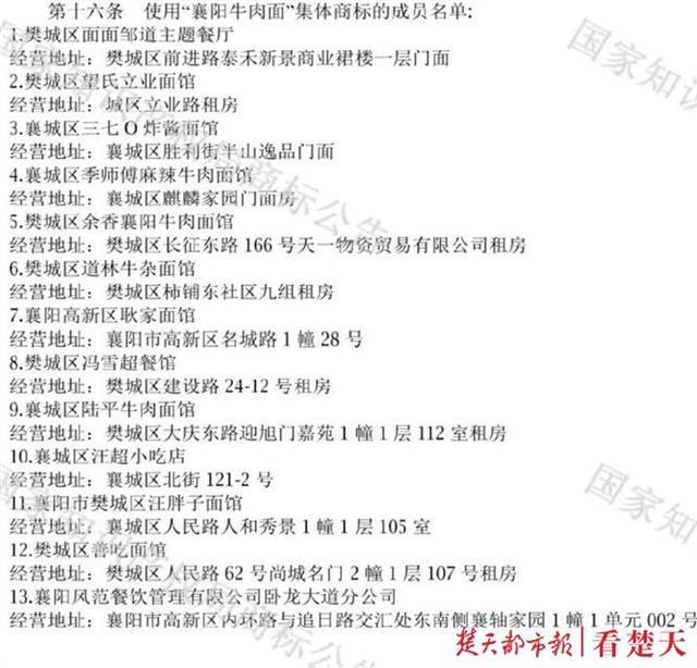 “黄冈教育”“襄阳牛肉面”成为商标!你知道这意味着什么吗 “黄冈教育”“襄阳牛肉面”成为商标!你知道这意味着什么吗