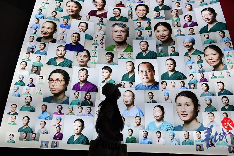 呈现抗疫群像众志成城致敬抗疫者专题展在粤博开幕