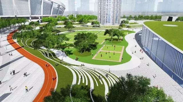 55万㎡万体馆大改造,升级成徐家汇体育公园!
