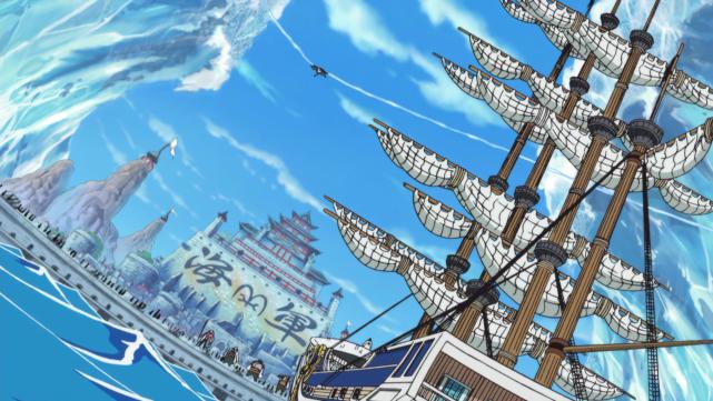 海贼王海军本部最高战力大将青雉库赞