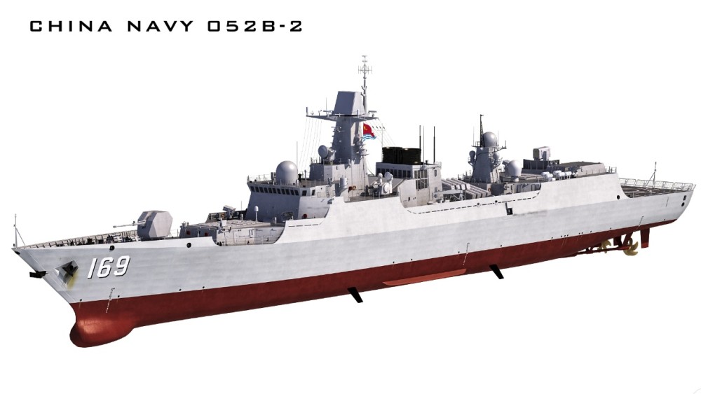 网友雨中拍摄改装中的052b驱逐舰,当年主力舰魔改超越054b?_腾讯新闻
