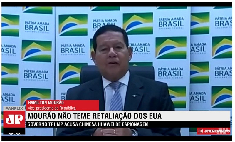 巴西副总统：不怕威胁，欢迎华为参与5G建设竞标