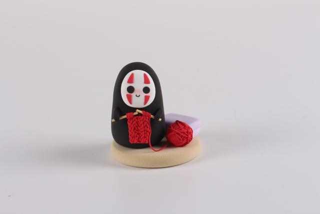 博士爱抗菌粘土教程——无脸男