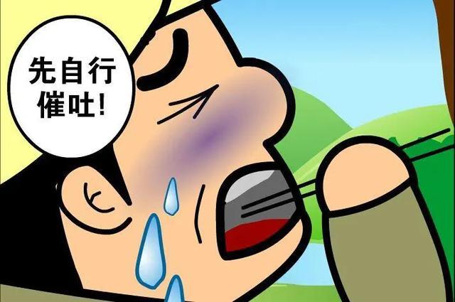 同时,立即进行催吐.