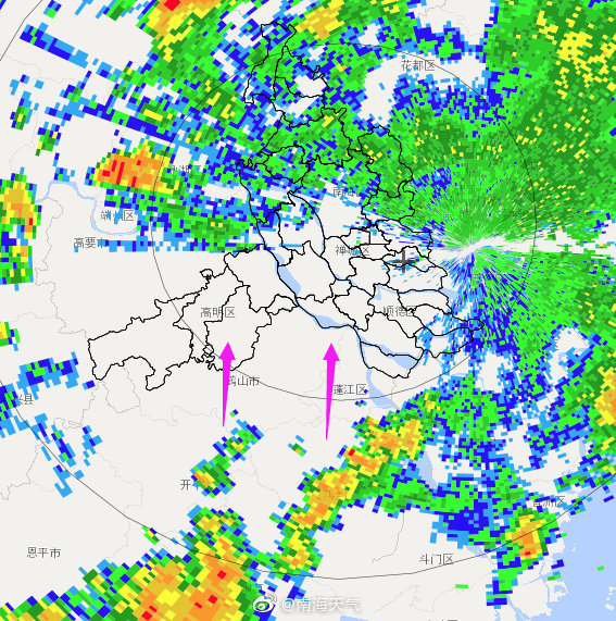 南海天气8月5日11时50分发布 南海区雷雨警报 腾讯新闻