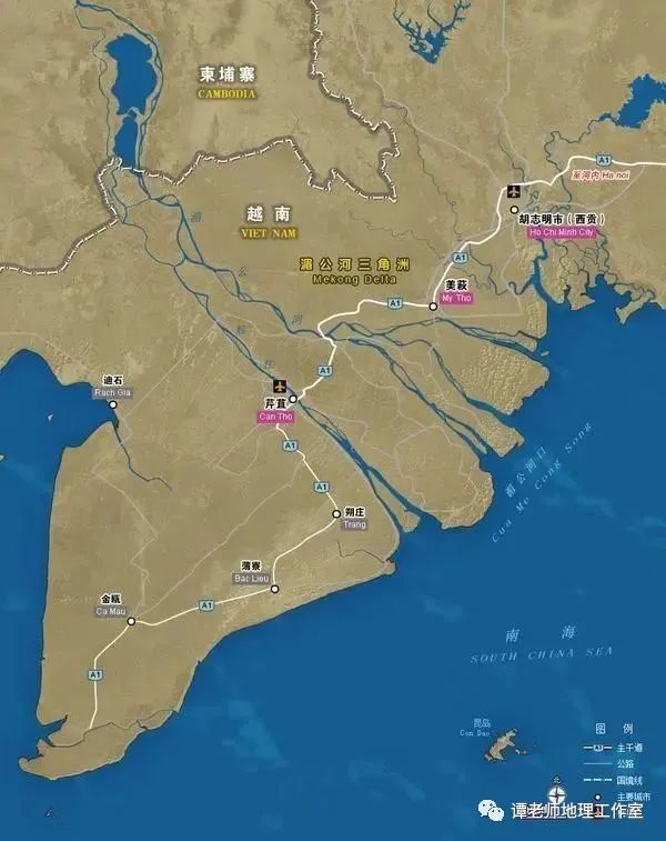 【专题整理】高考地理常考的世界著名三角洲大盘点