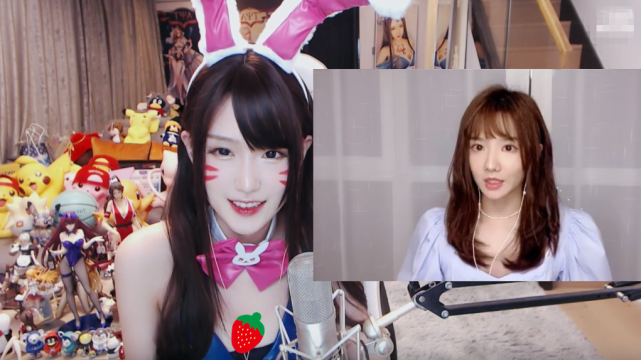 腐团儿COS守望先锋中的DVA，装扮惊艳众人，连女主都赞不绝口