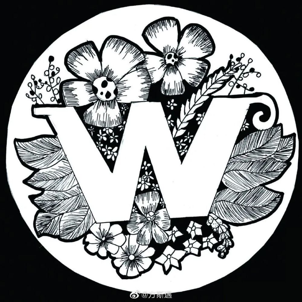 史上最全最好看的字母设计手绘,你要的全都在里面,一定要收藏哦!