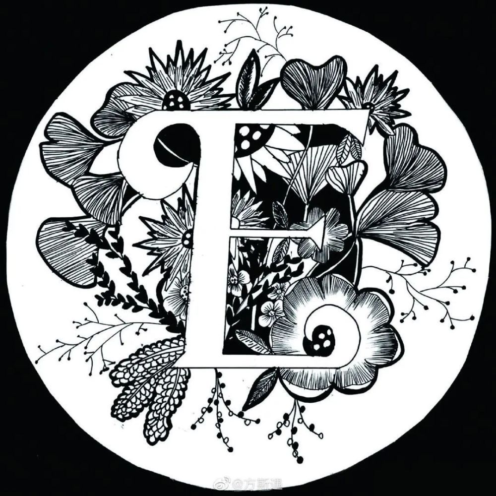 史上最全最好看的字母设计手绘,你要的全都在里面,一定要收藏哦!