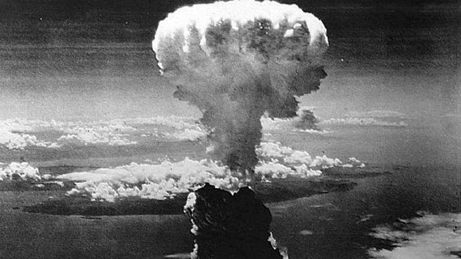 日本广岛核辐射图片