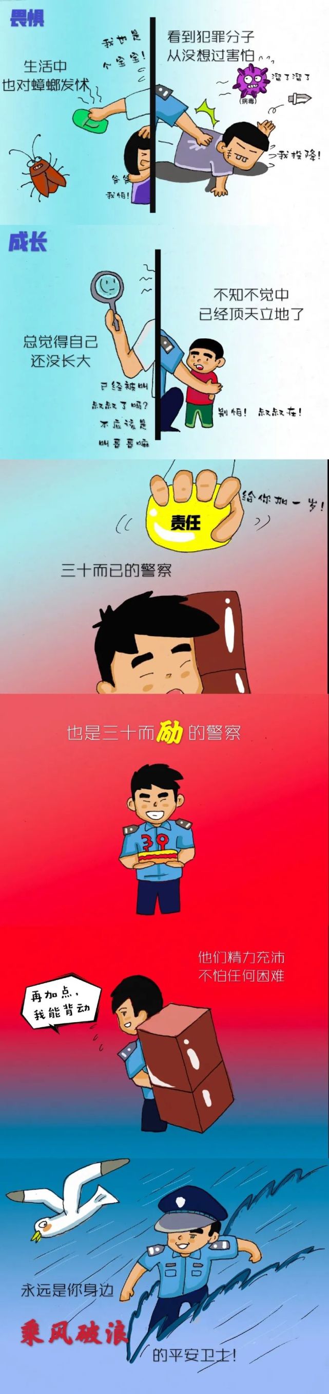 警察|警察的“三十而已”？是“三十而励”！