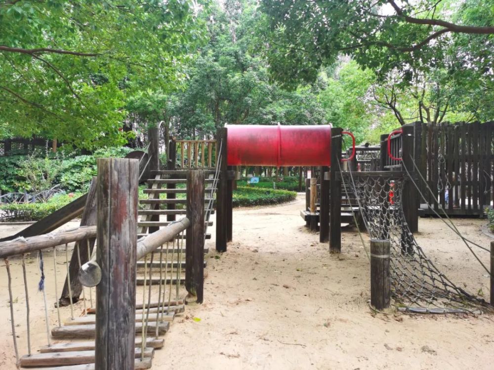 的儿童拓展公园重新开放啦,近日,位于嘉定新城(马陆镇)经过两个多月的