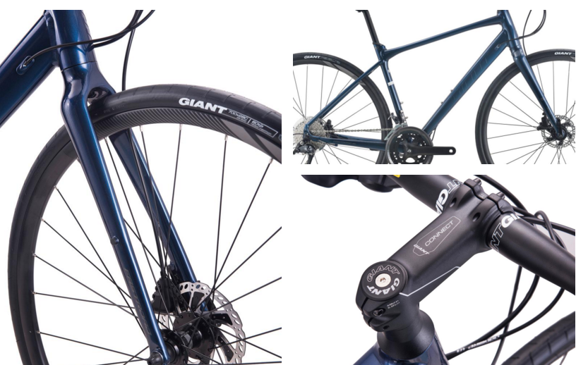 通勤健身两不误giantfastroadsl2平把公路车