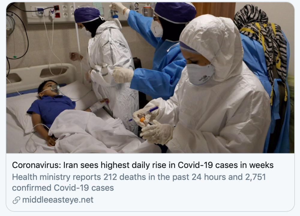 黎巴嫩:疫情快速扩散,确诊病例超5000例