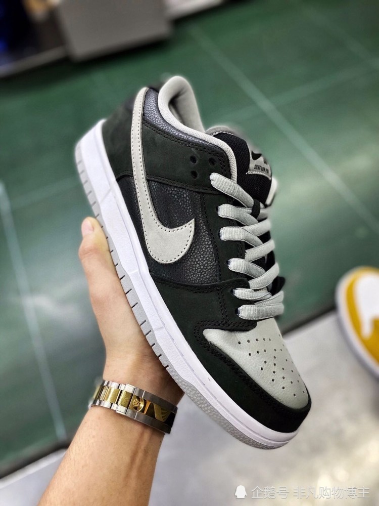 最优版本nikesbdunklow影子灰周杰伦同款开箱