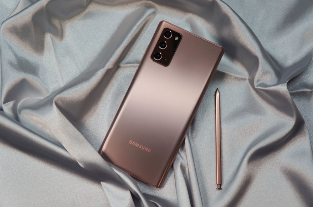 三星galaxy note20真机美图 360°无死角看个够_腾讯新闻