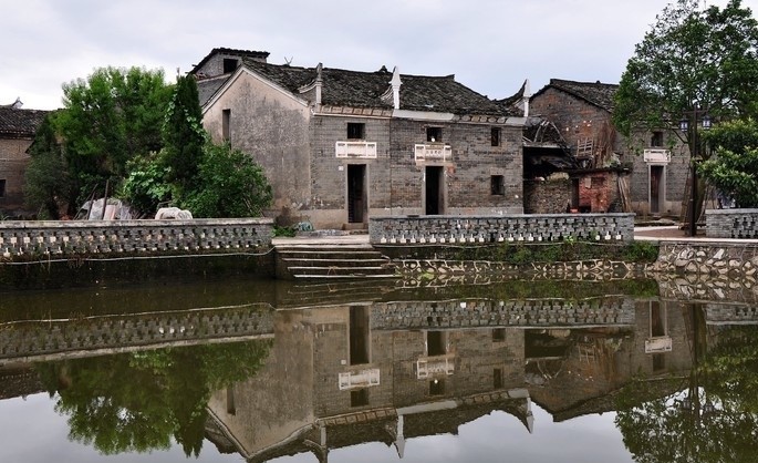 渼陂古镇位于吉安市青原区文陂乡,南宋初年陕西户县人氏梁仕阶为躲避