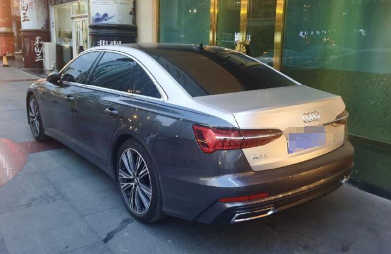 最帅气的奥迪a6来了双色车身20t动力猛降5万新造型真给力