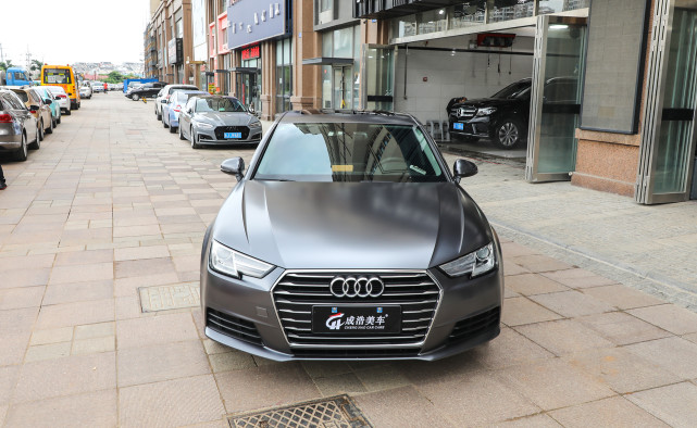 奥迪a4l改色电光深空灰你要的灰不止这一种