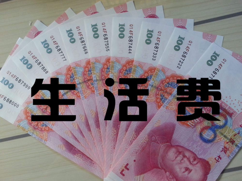 每天校园吃饭每天消费30元,一个月900元,剩下600元,买点学习用品,水果