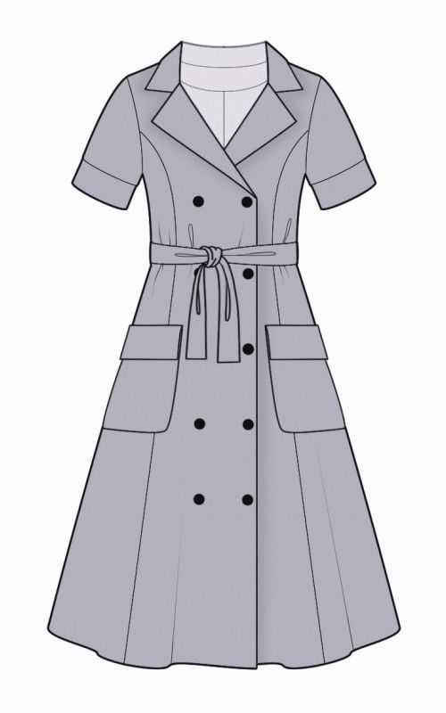 18款-女装连衣裙的效果图 款式图 uv贴图_腾讯新闻