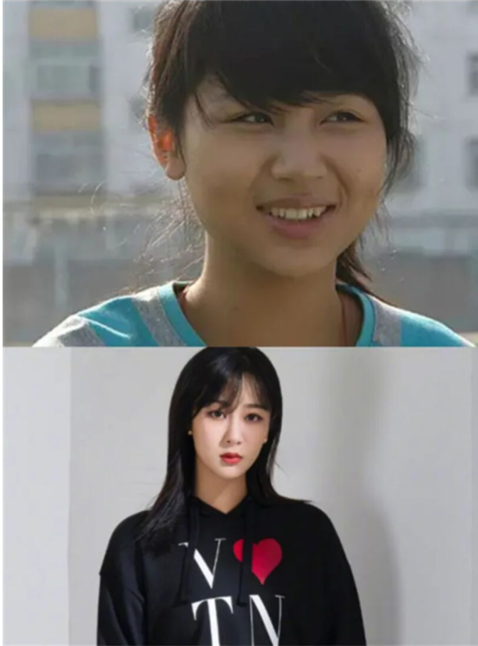 女大十八变的四位女明星,郑爽赵丽颖变化大,鞠婧祎简直判若两人!