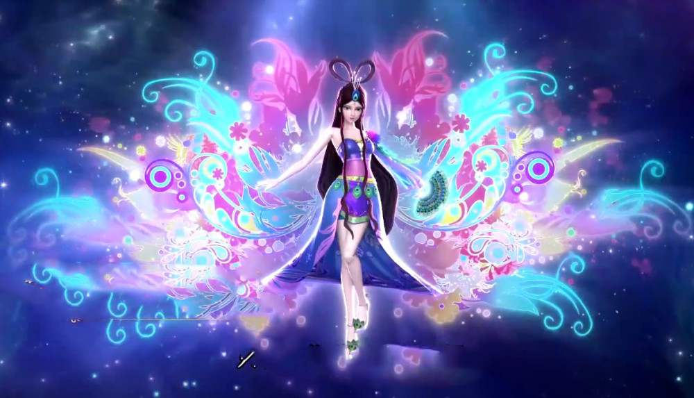 自恋,甚至有点臭美,但是孔雀的冰雪魔法在几个叶罗丽仙子之中是最强的