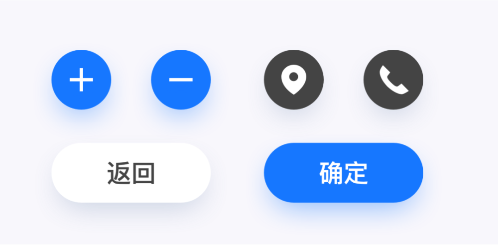 这种比较常见,如一些控件形态的按钮,比如加减,折叠,展开,下拉,等.