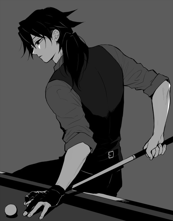 这个穿马甲配武士刀,感觉有那么一点冲突,不过只要人是富冈,那冲突都