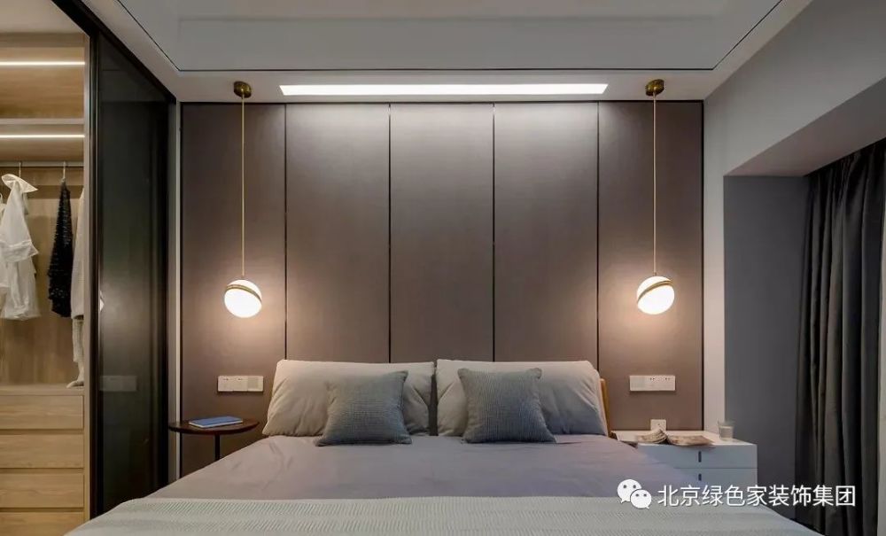 衣帽间|130㎡现代主义4室2厅，远离喧嚣，融入对生活的热爱！