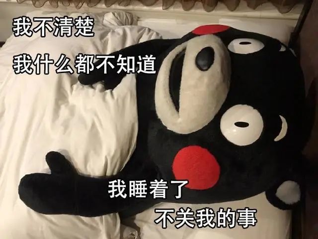 熊本熊表情包又是无所事事的一天