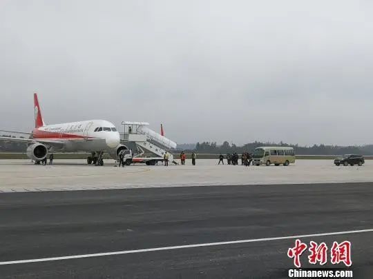 广安普安机场动工现场图片
