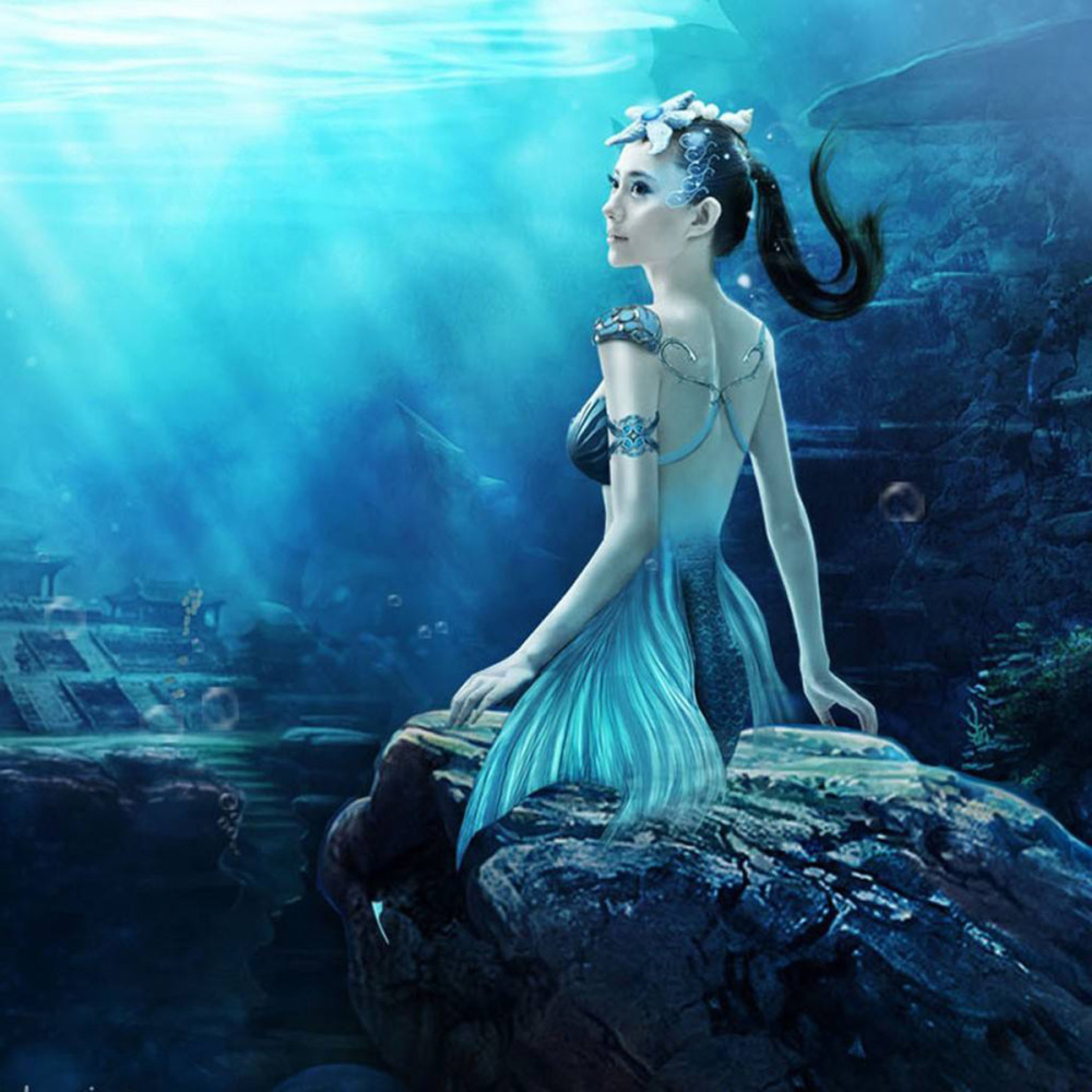 奇闻:美人鱼真的存在吗?传闻是黑鳞鲛人?人首鱼尾,年轻貌美